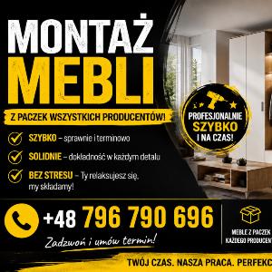 Montaż mebli z paczek  - ogłoszenia 2568873 | nWloclawek.pl