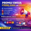 Chcesz więcej ludzi na swojej stronie lub kanale? Dodamy ogłoszenia - ogłoszenia 2434446 | nWloclawek.pl