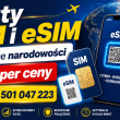 Zarejestrowane karty SIM / eSIM – szybkie numery dla pracy, wyjazdów i aplikacji mobilnych - ogłoszenia 2546810 | nWloclawek.pl