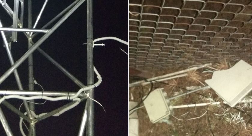 Wpadli bo ukradli monitoring, który ich nagrał [ZDJĘCIA]