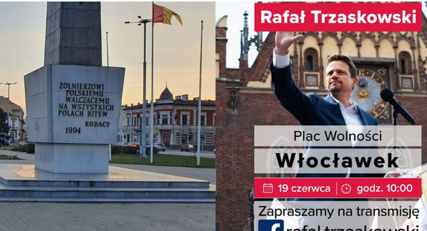 Wybory prezydenckie 2020. Rafał Trzaskowski odwiedzi Włocławek i region