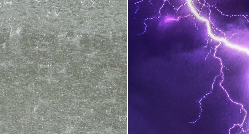 Burze z gradem nad Włocławkiem i okolicami [OSTRZEŻENIE]
