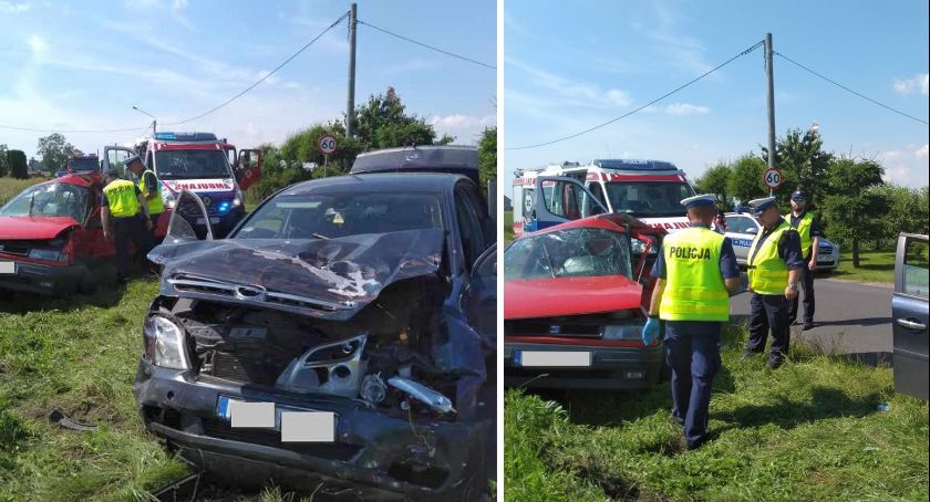 Wypadek w Konarach. 6 osób w szpitalu. Dwie przetransportowano śmigłowcami [ZDJĘCIA]