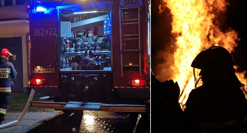 Tragiczny pożar na Starym Rynku we Włocławku. Nie żyje 44 latek