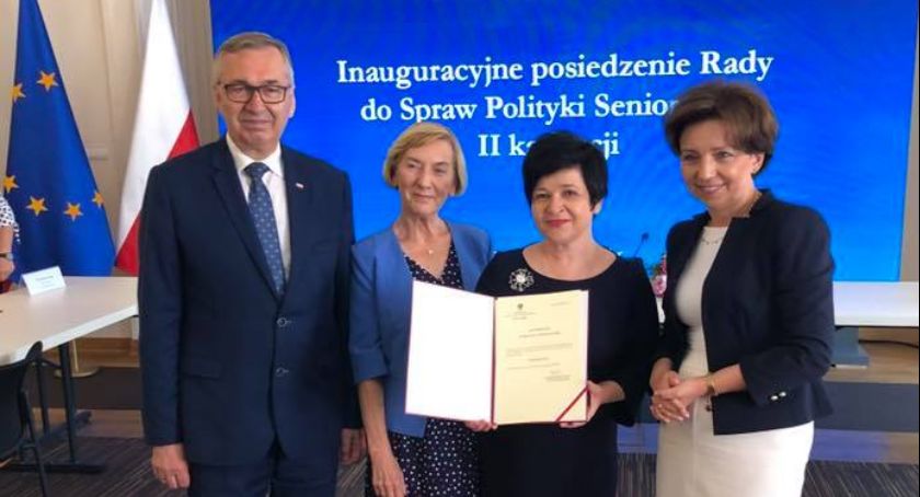 Poseł Joanna Borowiak powołana do Rady ds. Polityki Senioralnej
