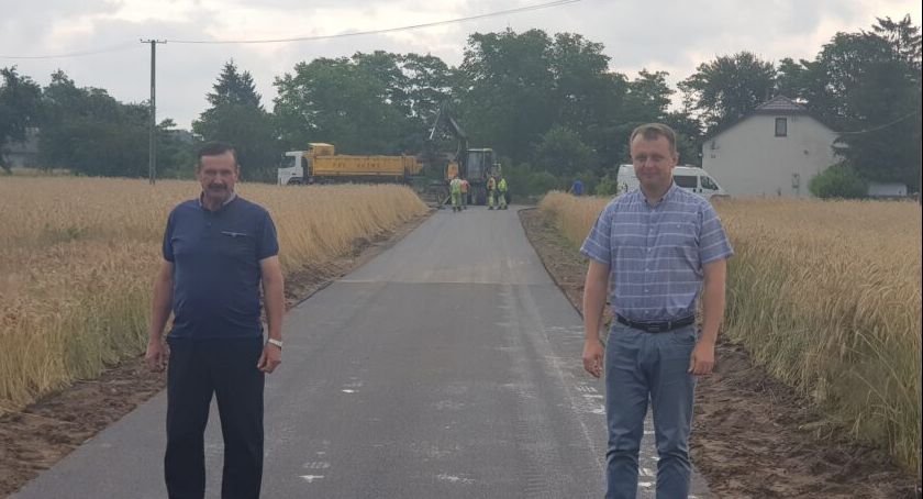 Przebudowa dróg w Gminie Lubień Kujawski