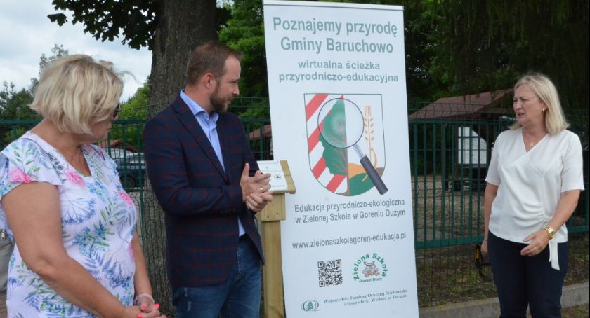 Wirtualna ścieżka  w Zielonej Szkole w Goreniu Dużym w Gminie Baruchowo [ZDJĘCIA]
