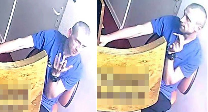 Rozpoznajesz tego mężczyznę ? Zadzwoń na policję !