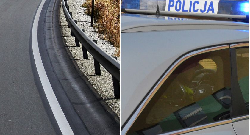 Na włocławskim odcinku A1 trzy samochody uderzyły w bariery 