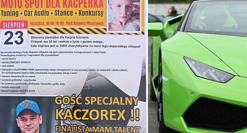 Moto Spot dla Kacperka we Włocławku. Nie zabraknie atrakcji