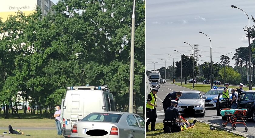 Policjant potrącony na Alei K. Wielkiego we Włocławku. Co się wydarzyło?