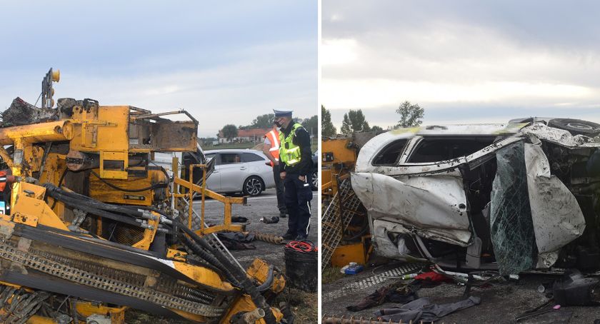 Dachowanie na A1 w pobliżu Czerniewic. Kierowcy wystrzeliła opona. Dwie osoby w szpitalu
