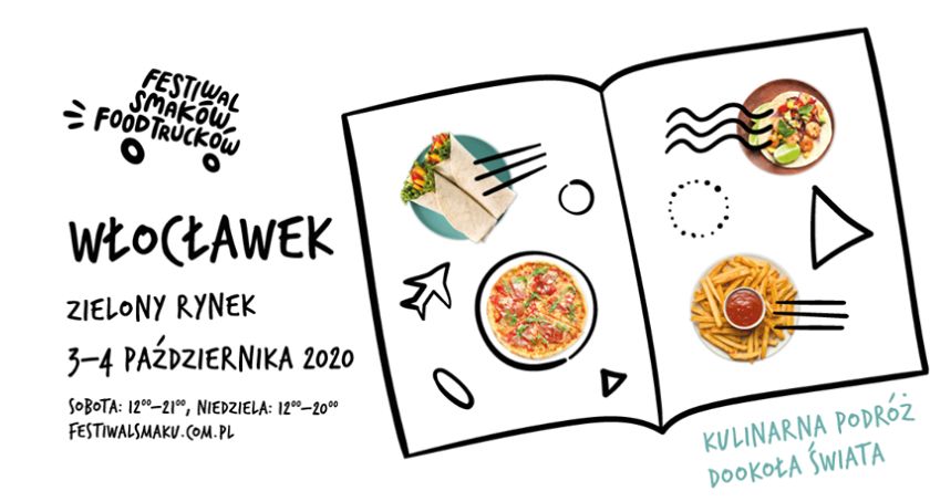 V Festiwal Smaków Food Trucków 2020 we Włocławku już w sobotę !!!