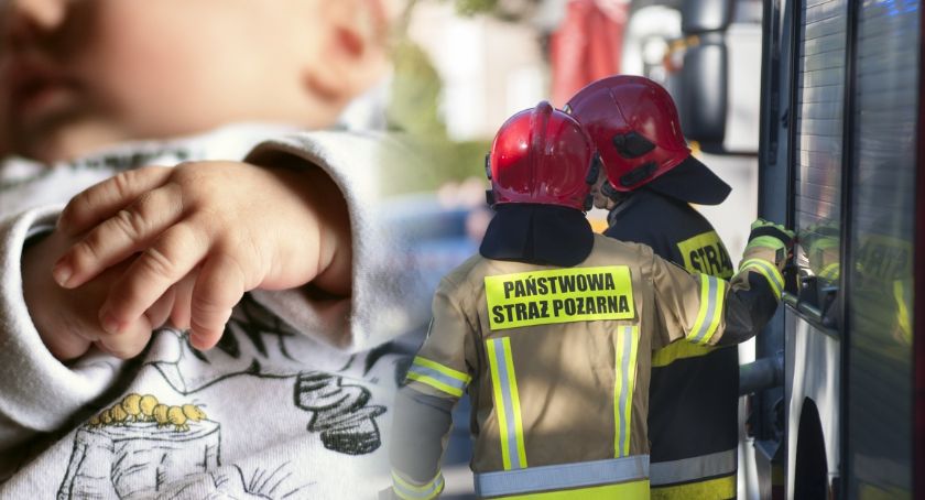 Strażaków z Włocławka zadysponowano do krztuszącego się 7- miesięcznego dziecka zamiast karetki. Dlaczego?