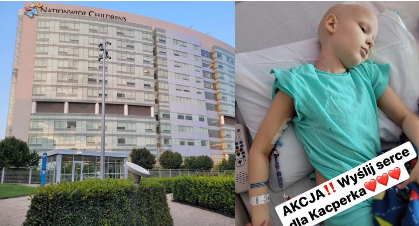 Akcja serduszek dla Kacperka Tesznera z Włocławka. Chłopiec właśnie przechodzi silną chemioterapię 