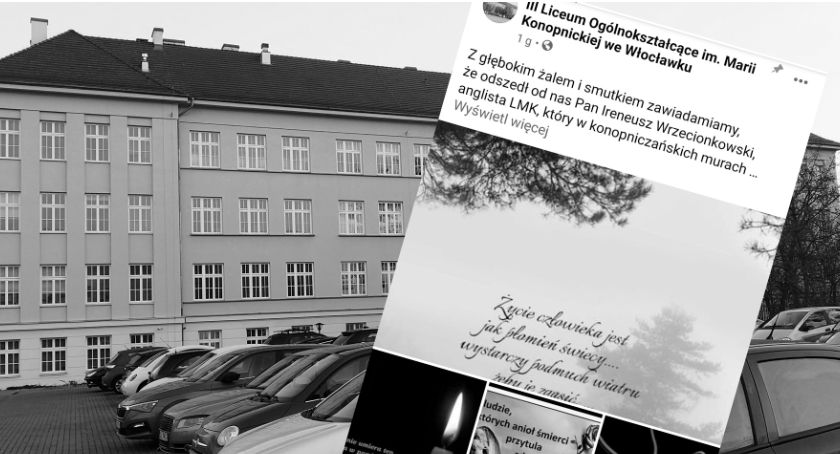 Nie żyje nauczyciel angielskiego z LMK we Włocławku. Miał koronawirusa