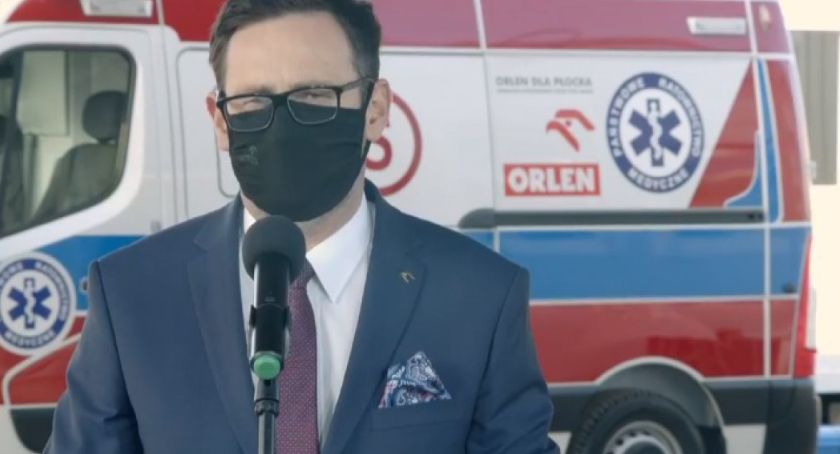 PKN ORLEN  wybudował szpital tymczasowy  w Płocku