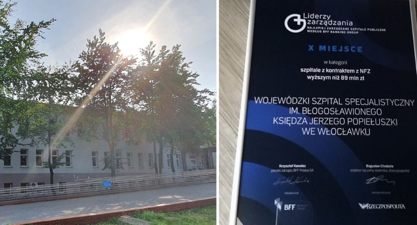 Szpital we Włocławku w czołówce Liderzy zarządzania. Najlepiej zarządzane szpitale publiczne według BFF BG
