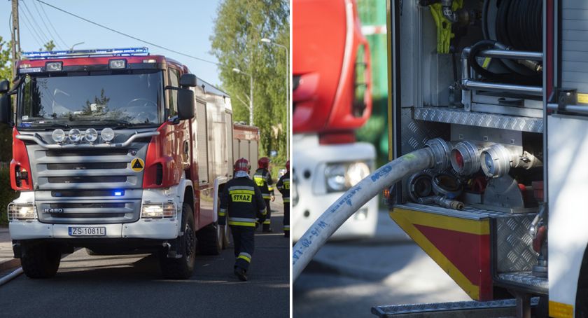 Tragiczny pożar w Choceniu. W płomieniach zginął mężczyzna