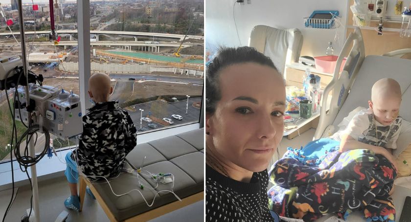 Kacperek Teszner z Włocławka miał wyjść ze szpitala. Niestety został żeby unormować wyniki