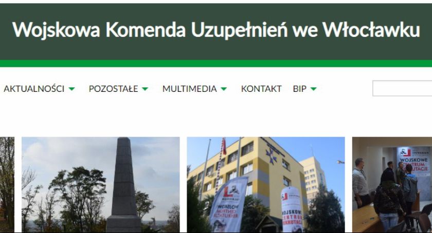 Praca we Włocławku: Wojskowa Komenda Uzupełnień we Włocławku poszukuje pracownika