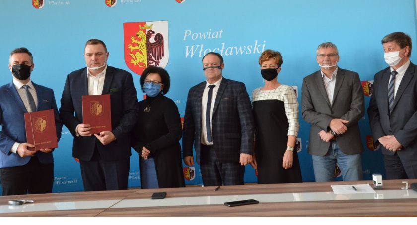 Starostwo Powiatowe we Włocławku: Kolejna umowa podpisana