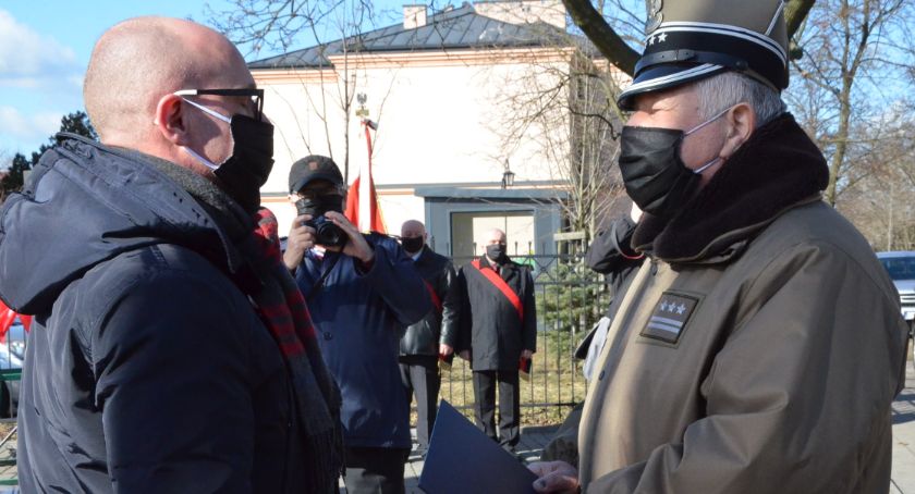 Włocławek:  Uroczystości pod Pomnikiem Sapera 