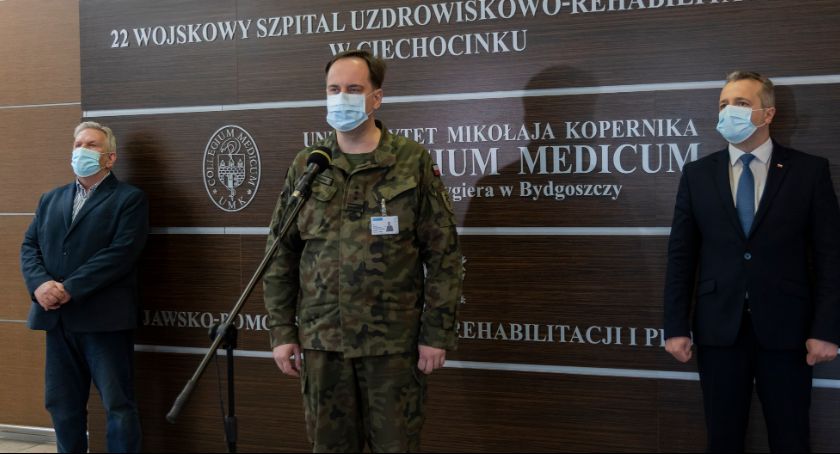 Jest już szpital covidowy w Ciechocinku. Ile łóżek czeka na pacjentów?