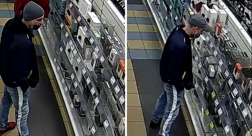 Kradzież w sklepie elektronicznym we Włocławku. Policja szuka sprawców