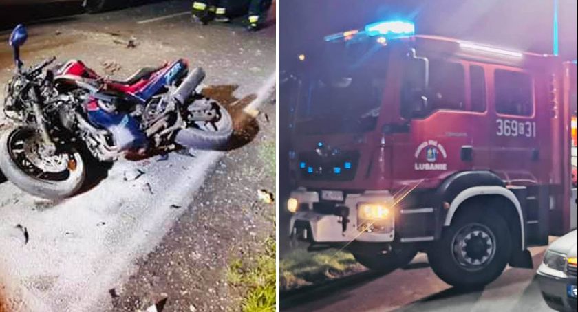 Tragiczny wypadek w gminie Lubanie w powiecie włocławskim. Nie żyje 34 latek
