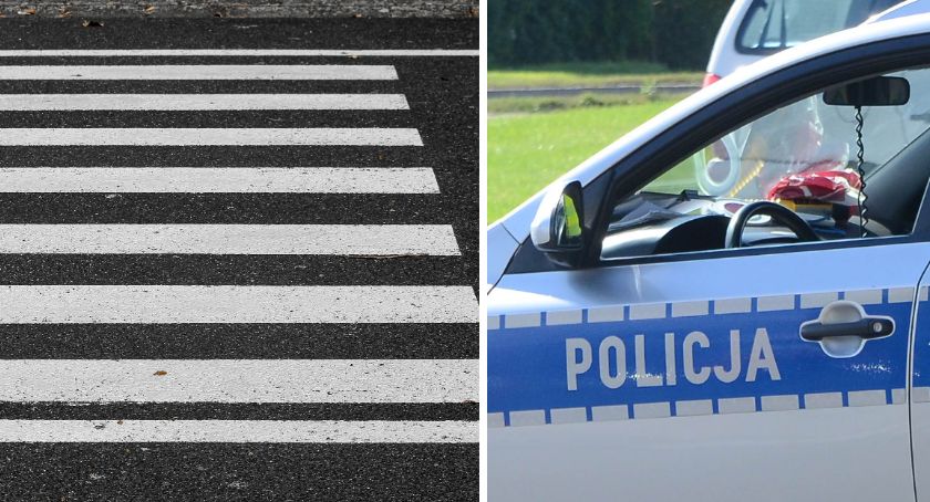 Potrącenie pieszego w Kowalu. Mężczyzna nagle wyszedł na jezdnię