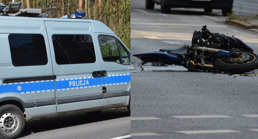 Tragiczny wypadek z udziałem motocyklisty na DK 10 w m Złotopole w powiecie lipnowskim