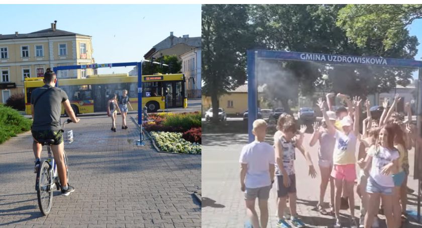 Kurtyny wodne stanęły w Brześciu Kujawskim i Włocławku