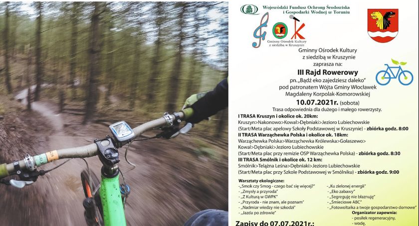 Gmina Włocławek: III Rajd Rowerowy. Trwają zapisy