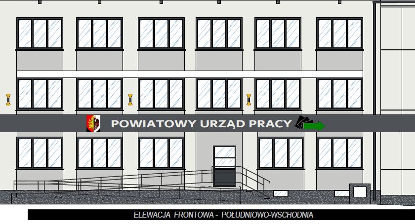 Tak będzie wyglądał Powiatowy Urząd Pracy we Włocławku. Termomodernizacja budynku PUP