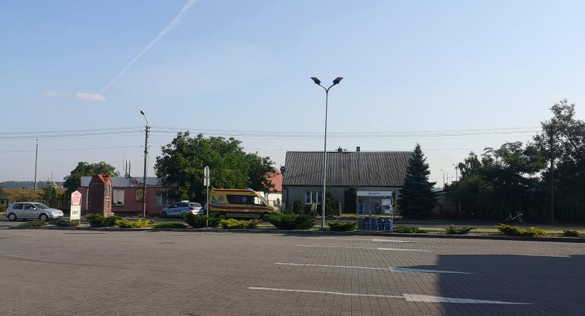 Zderzenie samochodów na ulicy Płockiej we Włocławku
