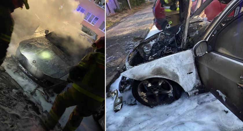 Pożar dwóch BMW we Włocławku. Właściciele proszą o pomoc w ujęciu podpalacza [ZDJĘCIA]