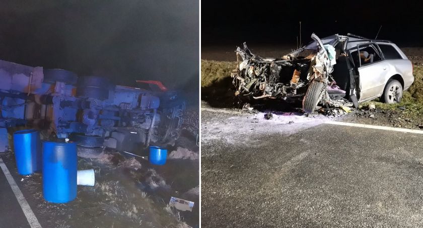  Tragiczny wypadek w Lipnicy. Na miejscu zginął 24 latek [ZDJĘCIA]