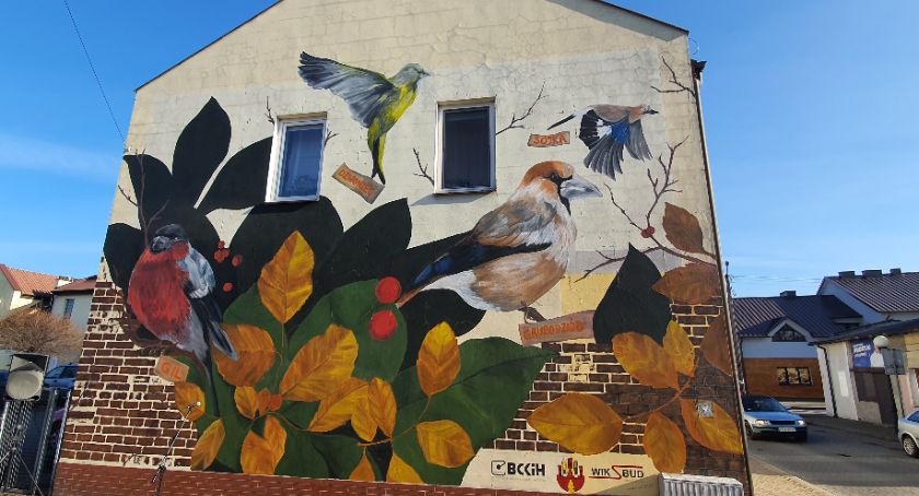 Pierwszy mural w Brześciu Kujawskim ukończony. Będą następne? [ZDJĘCIA]