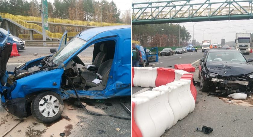 Lipniki: Tragedia na S5. Nie żyje kierowca renault
