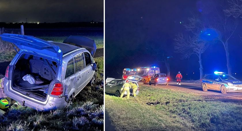 Opel dachował w Pikutkowie [ZDJĘCIA]