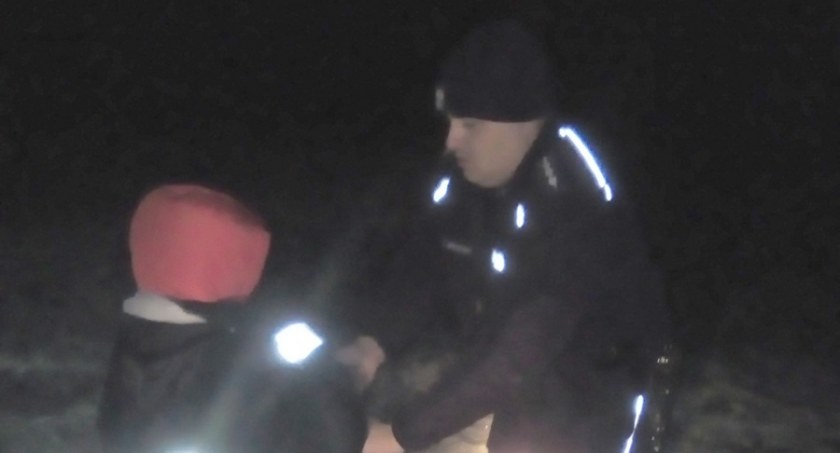 Poszukiwania zaginionego chłopca. Na dworze był mróz i sytuacja była bardzo poważna
