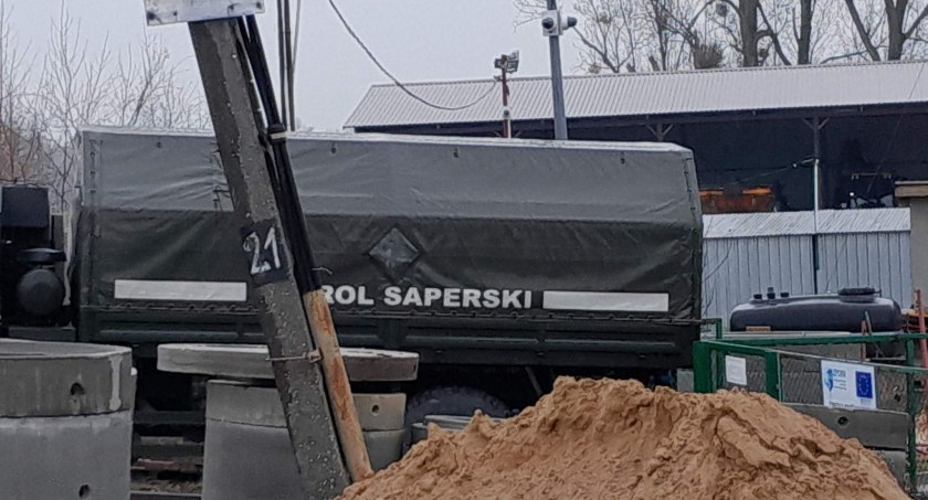 Niewybuch z czasów II wojny na terenie Gminy Choceń