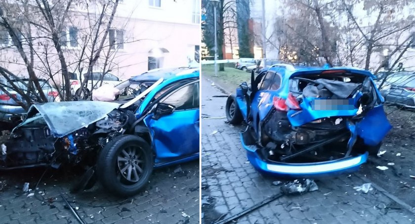 Tragiczny wypadek w regionie. Nie żyje 38 letni kierowca mazdy