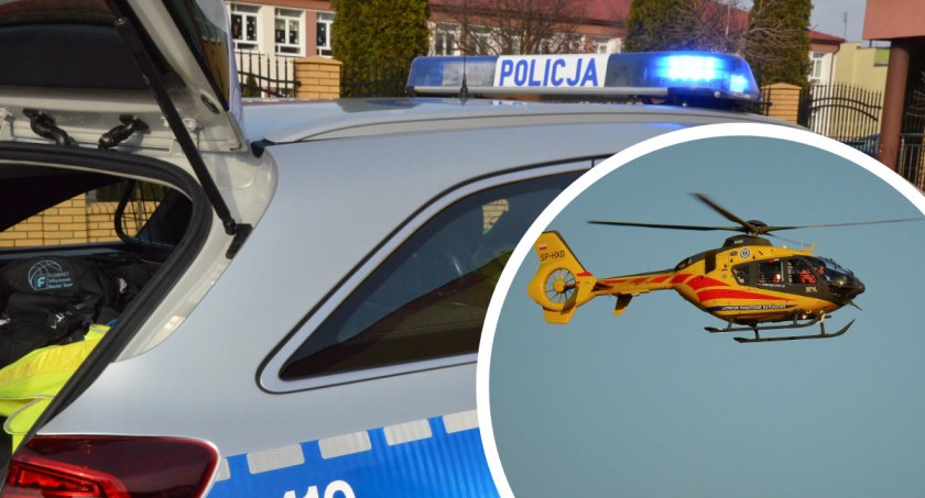 Tragiczny wypadek w Gminie Dobrzyń nad Wisłą. Motocyklista zmarł na miejscu