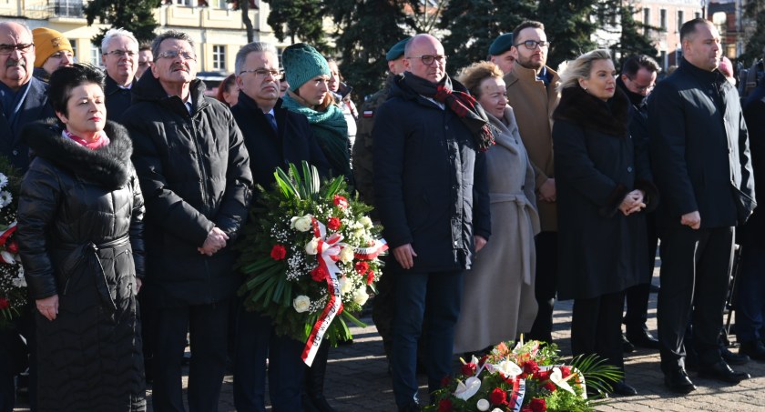Włocławek: Anna Maria Anders  na uroczystym odsłonięciu wystawy