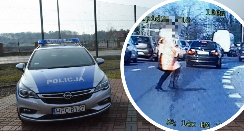 Akcja policji we Włocławku. Piesi i kierowcy pod obstrzałem. 45 mandatów w jeden dzień [VIDEO]