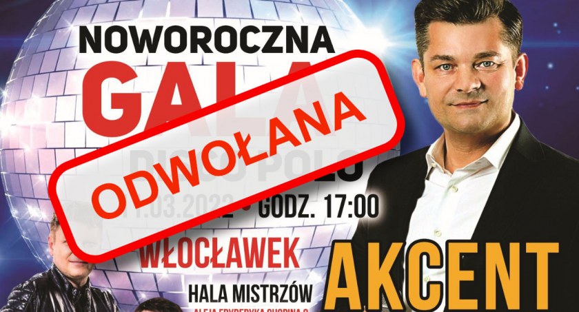 Gala Disco Polo we Włocławku odwołana [KOMUNIKAT ORGANIZATORA]