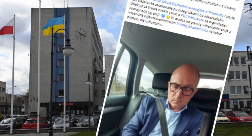 Prezydent Włocławka pojechał do Przemyśla. Będzie wideokonferencja na temat pomocy uchodźcom