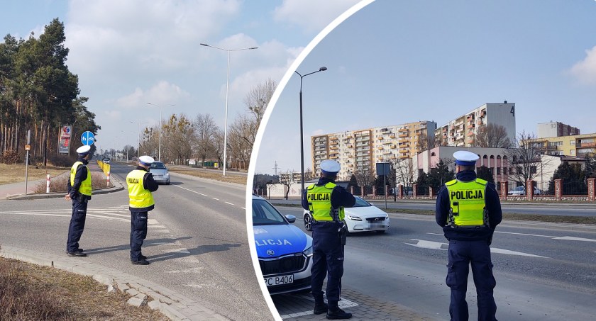 Włocławek i powiat. 55 mandatów w jeden dzień. Kierowcy, piesi i rowerzyści pod lupą mundurowych